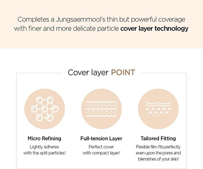 Jung Saem Mool Skin Nuder Cover Layer Cushion Set - 5 Colors - #23 Medium