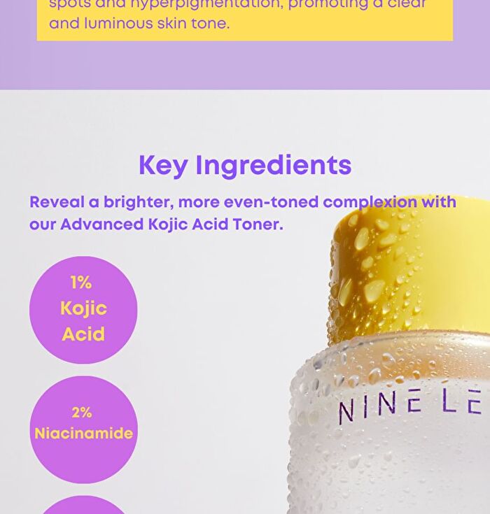 B-Boost 1% Kojic Acid Toner - 200ml