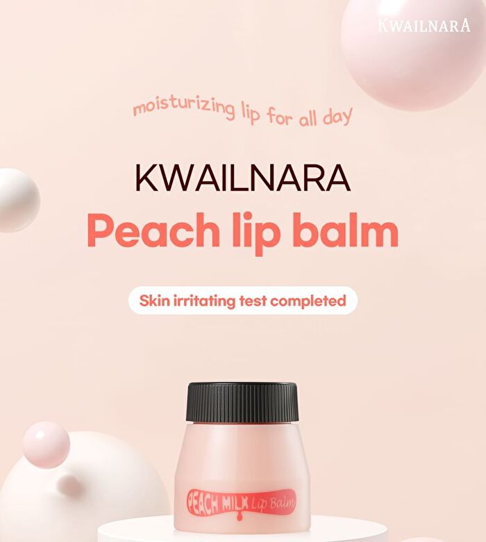 Milk Lip Balm - 2 Types - Peach Milk
