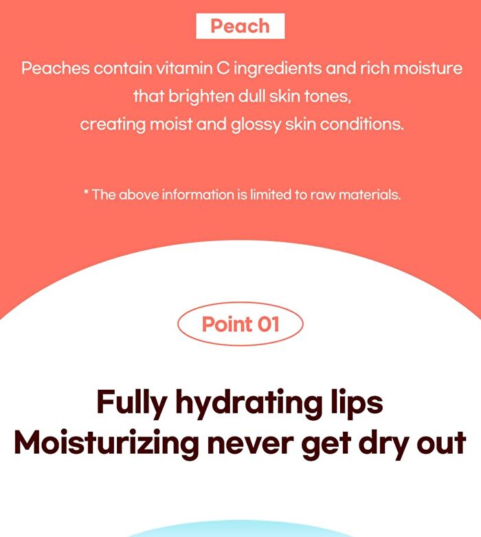 Milk Lip Balm - 2 Types - Peach Milk