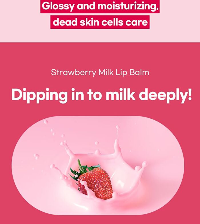Milk Lip Balm - 2 Types - Peach Milk