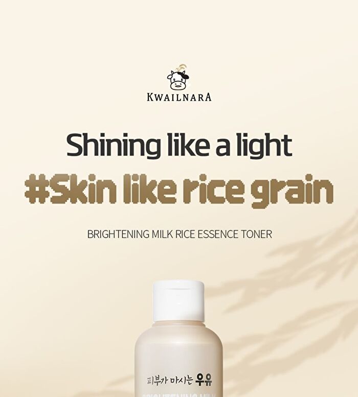 Brightening Milk Rice Essence Toner - 200ml