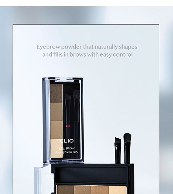 Kill Brow Shaping Powder Brow - 2 Colors - #02 Ash Cool Brown