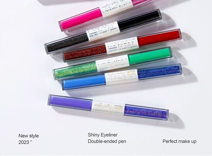 Double Effect Dual-Ended Eyeliner - 12 Colors - 06# Gray - 3ml