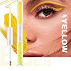 Double Effect Dual-Ended Eyeliner - 12 Colors - 06# Gray - 3ml