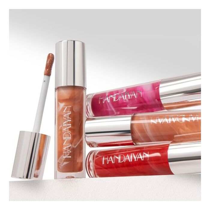 Marble Veining Mirror Lip Gloss - 6 Colors - 02# - 3.5ml