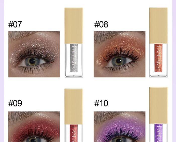 Shimmer Liquid Eyeshadow - 12 Colors - 02# - 4ml