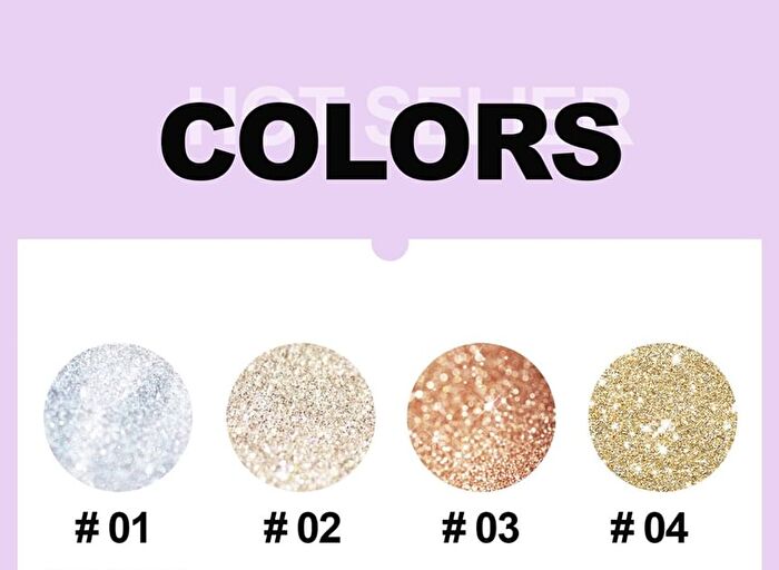 Shimmer Liquid Eyeshadow - 12 Colors - 02# - 4ml