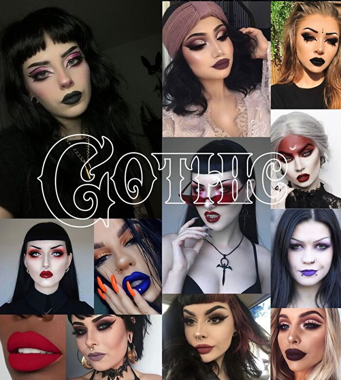Gothic Style Matte Liquid Lipstick - 12 Colors - 08# - 3.5ml