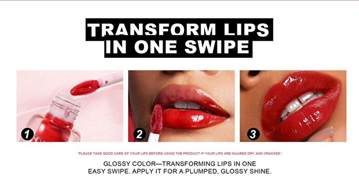 Glossy Plumping Lip Gloss - 8 Colors - 04# - 2.5ml