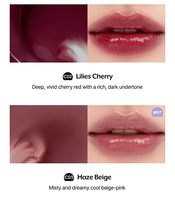 Care Liptual Coolower Collection - 4 Colors - C01 More Lilac