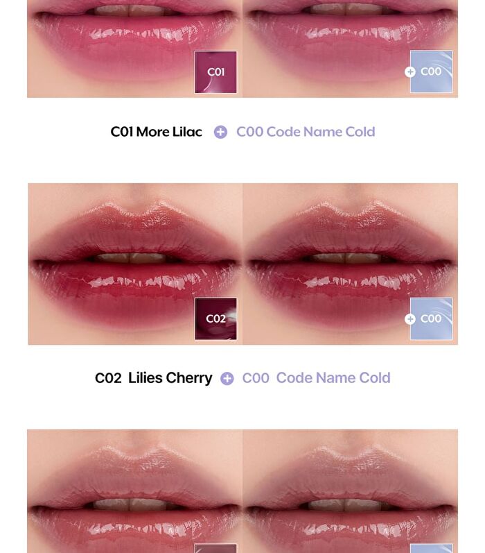 Care Liptual Coolower Collection - 4 Colors - C01 More Lilac