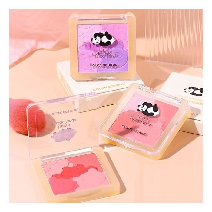 Color School Glitter Gradient Blusher - 2 Colors - #204 - 6.5g