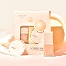 Gogo Tales Foundation & Setting Powder Set - 2 Type - #G01 - 2pcs