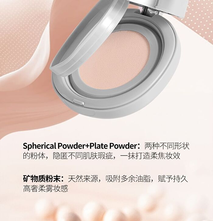Veecci Essence Long-Lasting Air Cushion - 2 Colors - K01# Porcelain - 10g