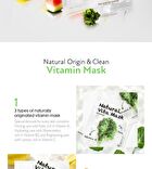 too cool for school Natural Vita Mask - 5 Types - Calming (Carrot)