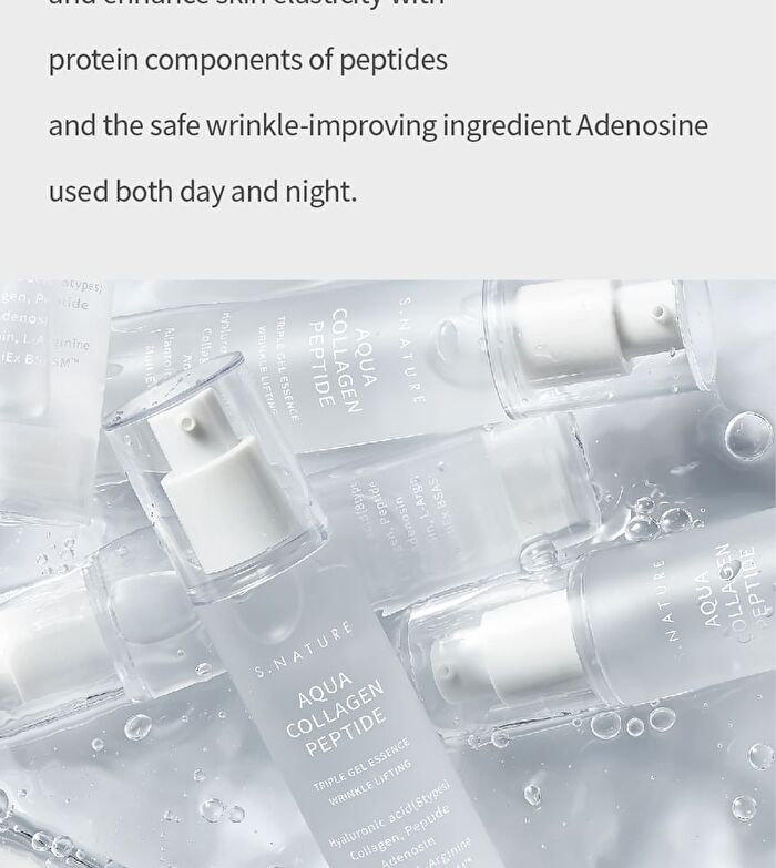 Aqua Collagen Peptide Triple Gel Essence - 50ml