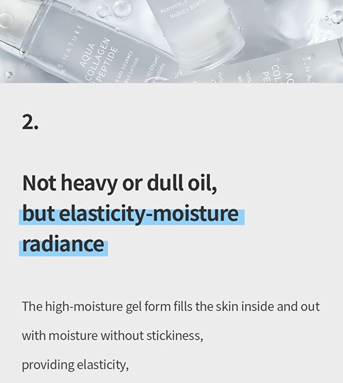 Aqua Collagen Peptide Triple Gel Essence - 50ml