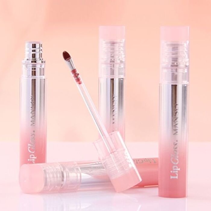 Mansly Watery Mirror Lip Gloss - 4 Colors - 632# Berry - 2.5g