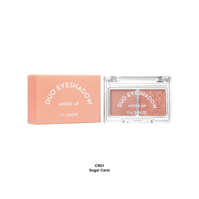 Mood Up Duo Eyeshadow - 2 Types - #CR01 Sugar Coral