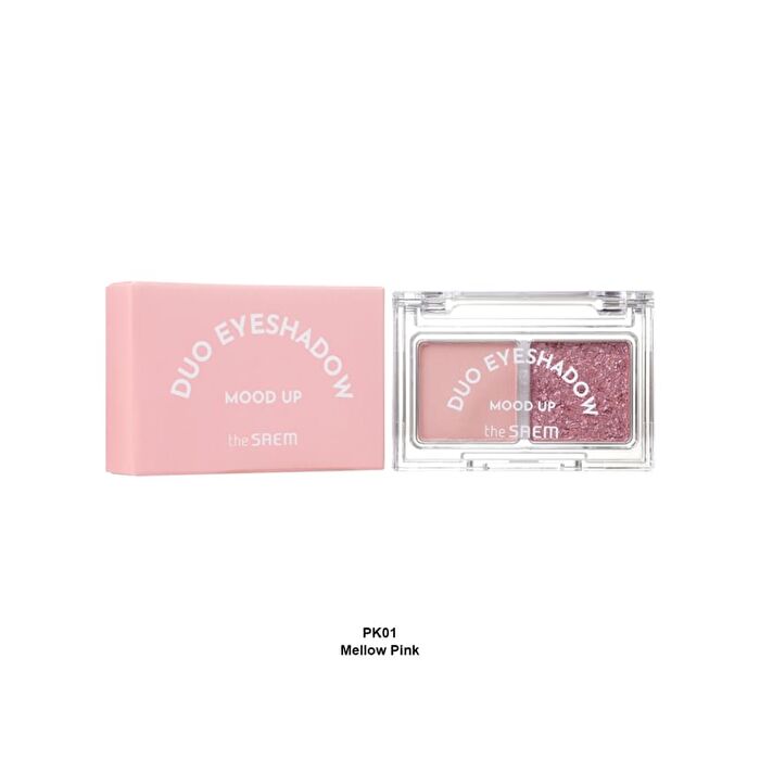 Mood Up Duo Eyeshadow - 2 Types - #CR01 Sugar Coral