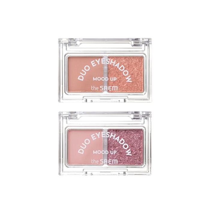 Mood Up Duo Eyeshadow - 2 Types - #CR01 Sugar Coral