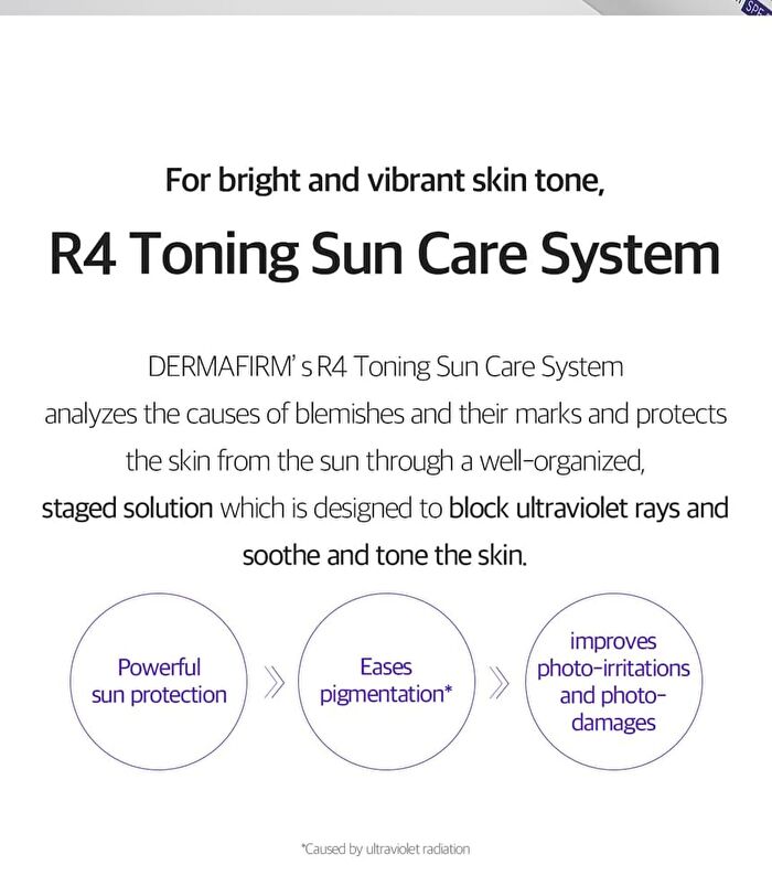 Dermafirm Soothing Repair Toning Sun Cream R4 - 40g