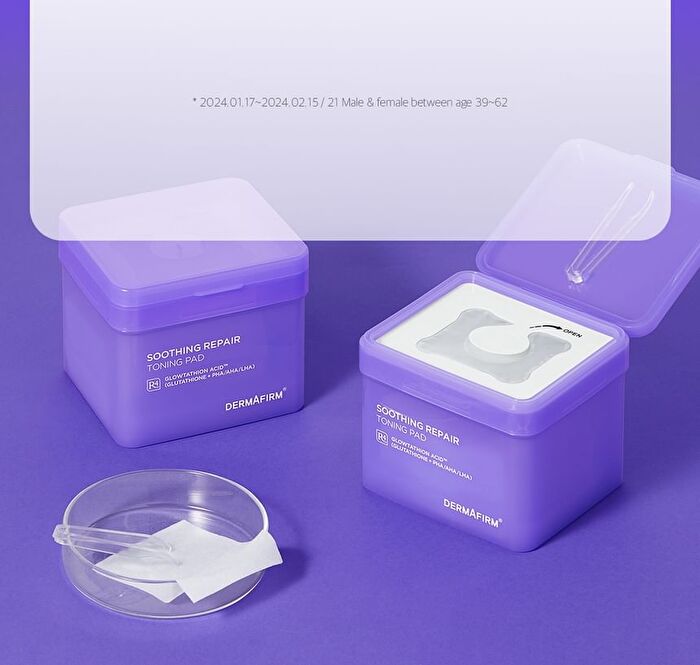Dermafirm Soothing Repair Toning Pad R4 - 180ml x 70 pads