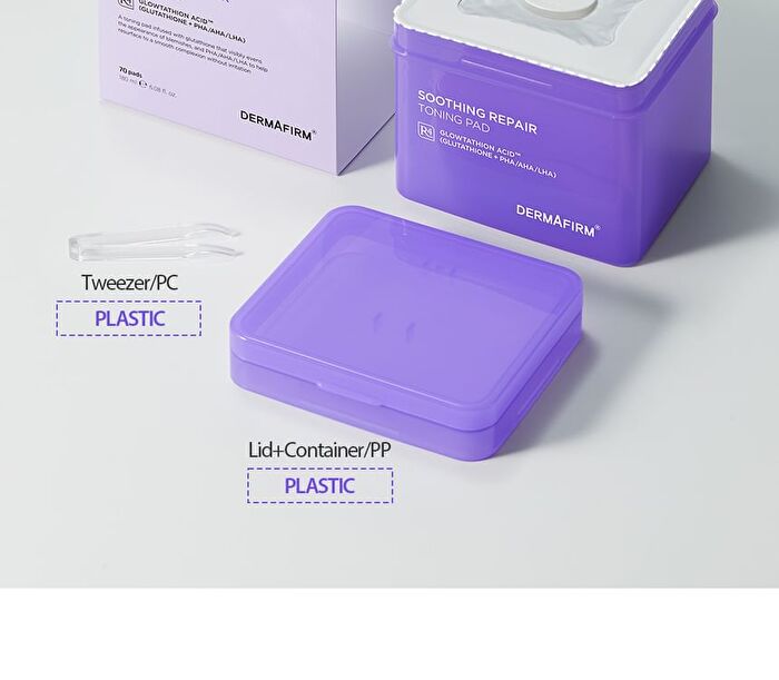 Dermafirm Soothing Repair Toning Pad R4 - 180ml x 70 pads