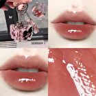 Lucky Butterfly Keychain Lip Gloss - 4 Colors - 7B# Honey Tea - 2g