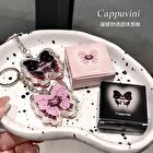 Lucky Butterfly Keychain Lip Gloss - 4 Colors - 44B# White Peach - 2g