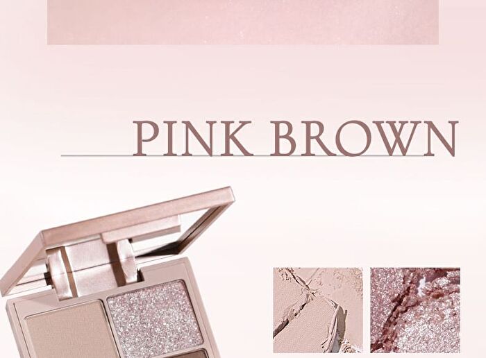 Kitano Flower Mist Quad Eyeshadow - 4 Types - 04# Sakura Mojito - 7.5g