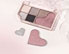 Dreamy Star Sand 6-Color Eyeshadow Palette - 3 Types - 01# Strawberry Dream - 11.2g