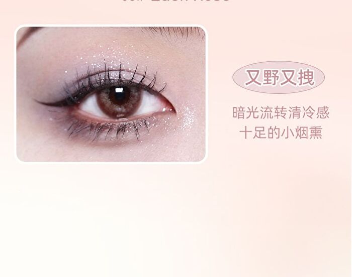 Dreamy Star Sand 6-Color Eyeshadow Palette - 3 Types - 01# Strawberry Dream - 11.2g