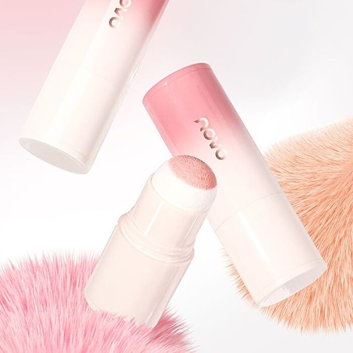 Tipsy Airy Blush Stick - 3 Colors - 03# Apricot Milk - 3.4g