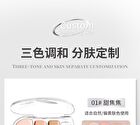 Silky No Trace Triple Color Concealer Palette - 2 Types - 02# Fair - 4g