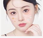 Silky No Trace Triple Color Concealer Palette - 2 Types - 02# Fair - 4g