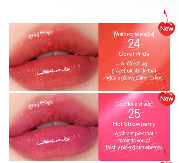 peripera Ink Mood Glowy Tint Soda Café Collection - 3 Colors - #24 Coral Pride