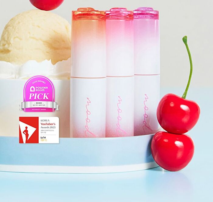 peripera Ink Mood Glowy Tint Soda Café Collection - 3 Colors - #24 Coral Pride