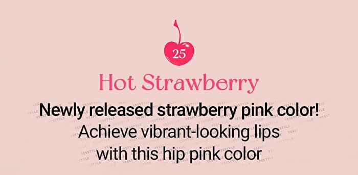 Ink Mood Glowy Tint Soda Café Collection - 3 Colors - #26 Why So Berry