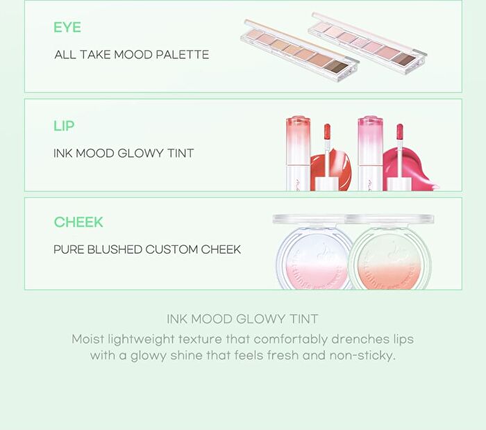 Ink Mood Glowy Tint Soda Café Collection - 3 Colors - #26 Why So Berry