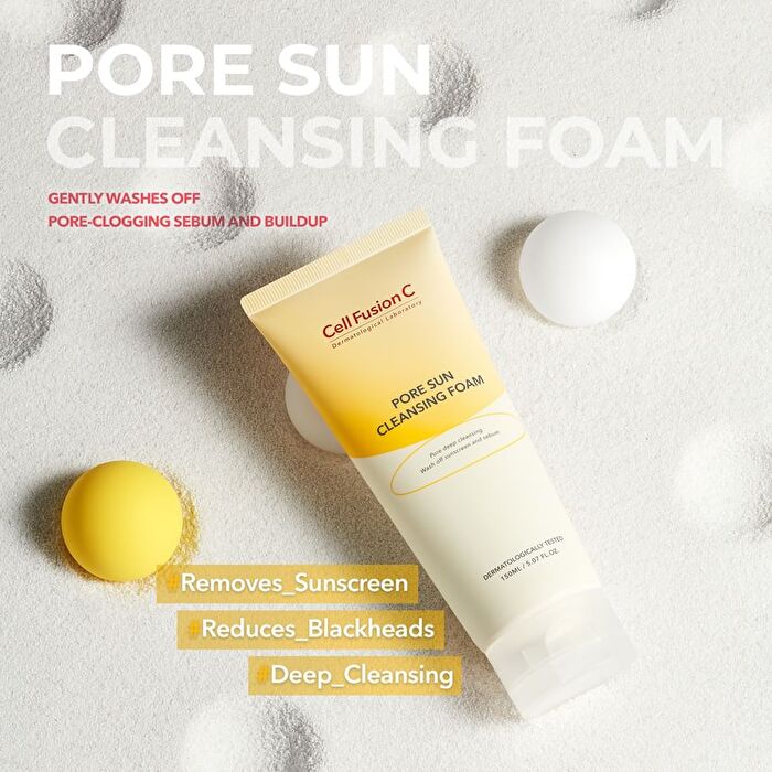 Pore Sun Cleansing Foam - 150ml