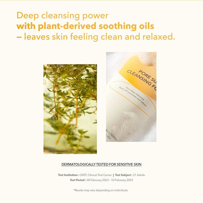 Pore Sun Cleansing Foam - 150ml