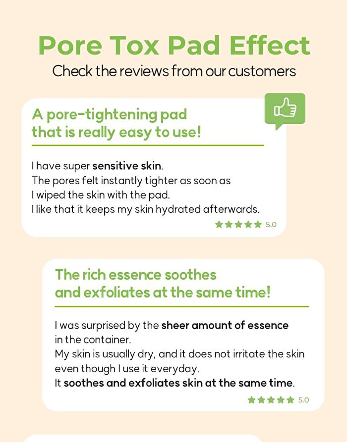 Pore Tox Pad - 60 pads