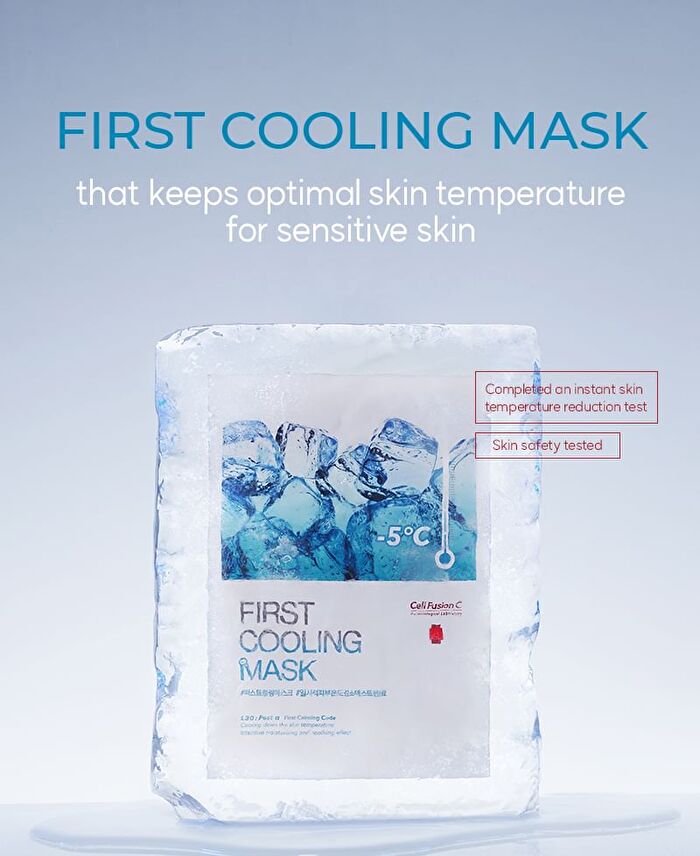 First Cooling Mask Set - 27g x 5 sheets