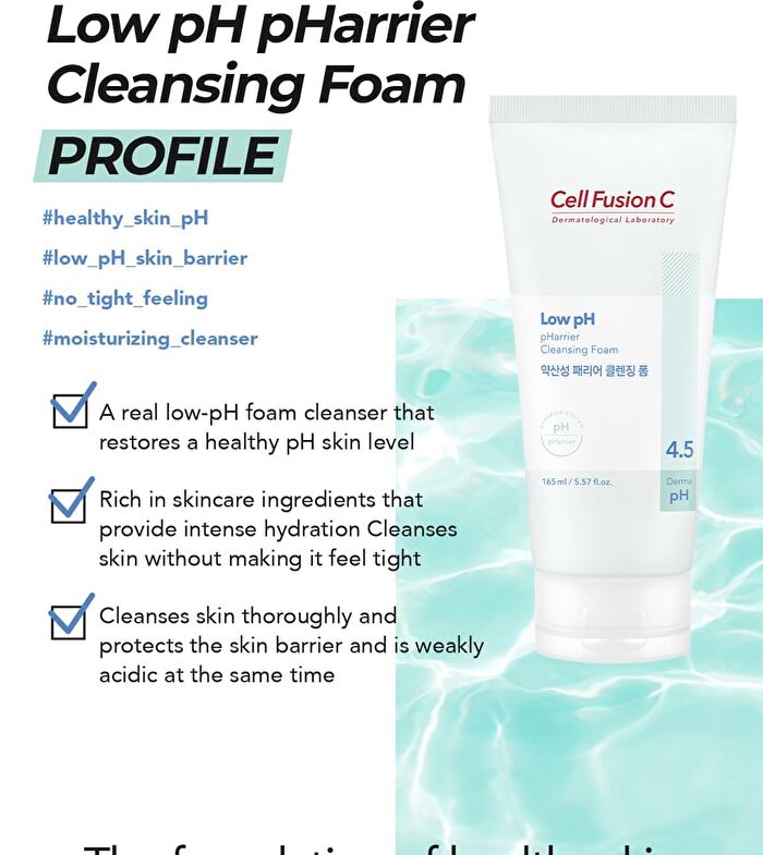 Low pH pHarrier Cleansing Foam - 165ml