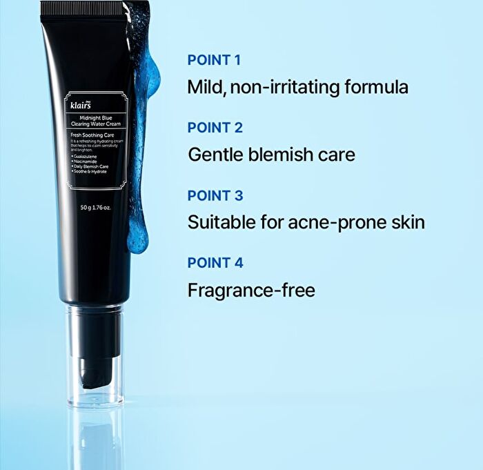 Midnight Blue Clearing Water Cream - 50g