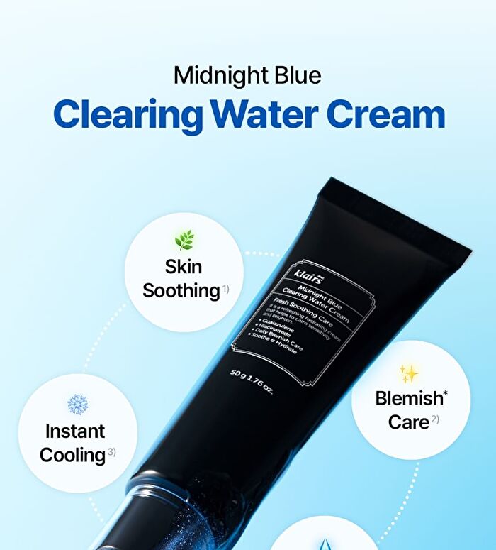 Midnight Blue Clearing Water Cream - 50g