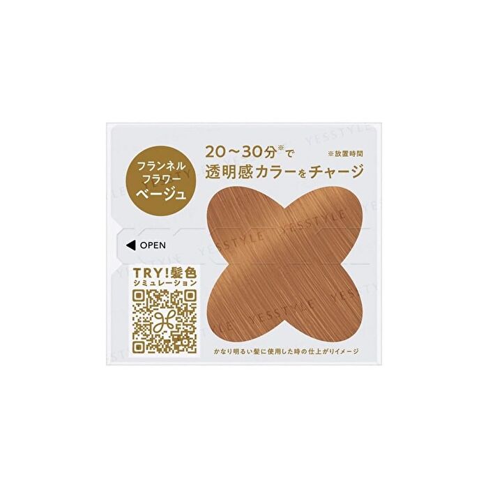Liese Bleach On Color Bubble Hair Color Kit - Sakura Pink - 108ml