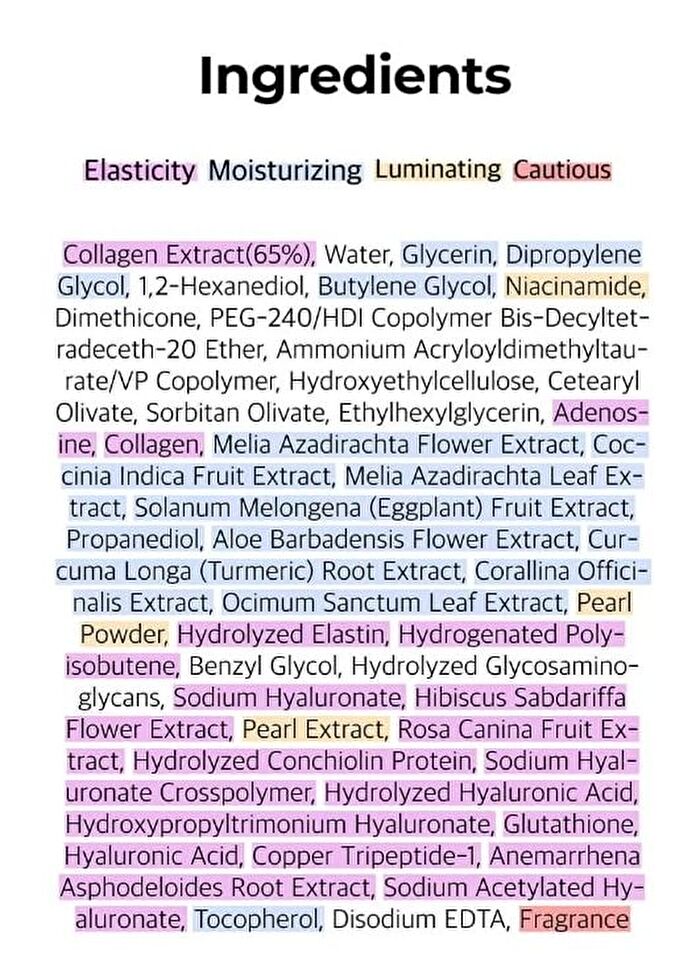 No. 2 Water Collagen 65% Voluming Sheet Mask - 33ml x 1 sheet